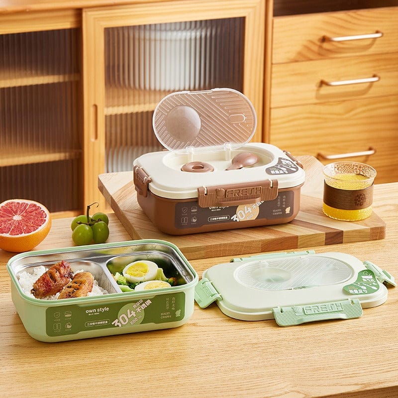 Creative Steel Insulated Lunch Box Random Colors