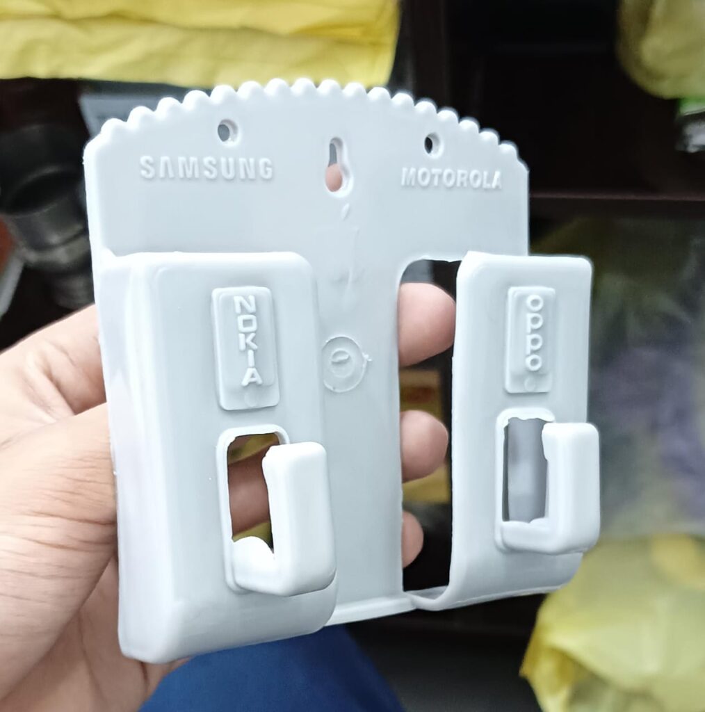 Multifunction Punch Free Wall Mounted Mobile Holder. Random Colors