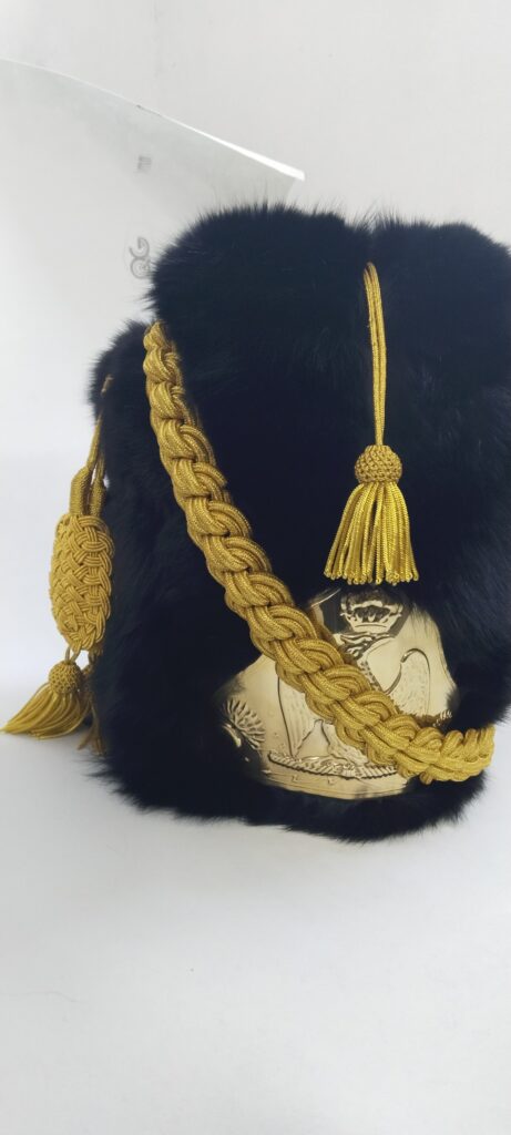 Bear skin shako hat