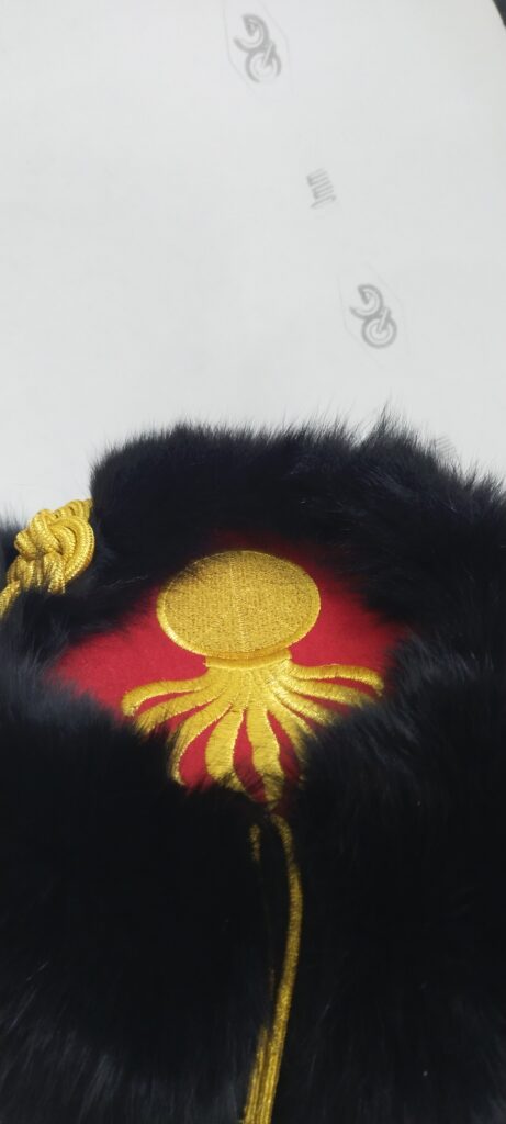 Bear skin shako hat