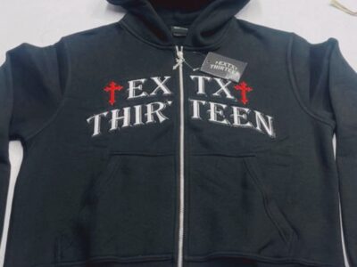 High Quality Embroidery Hoodies