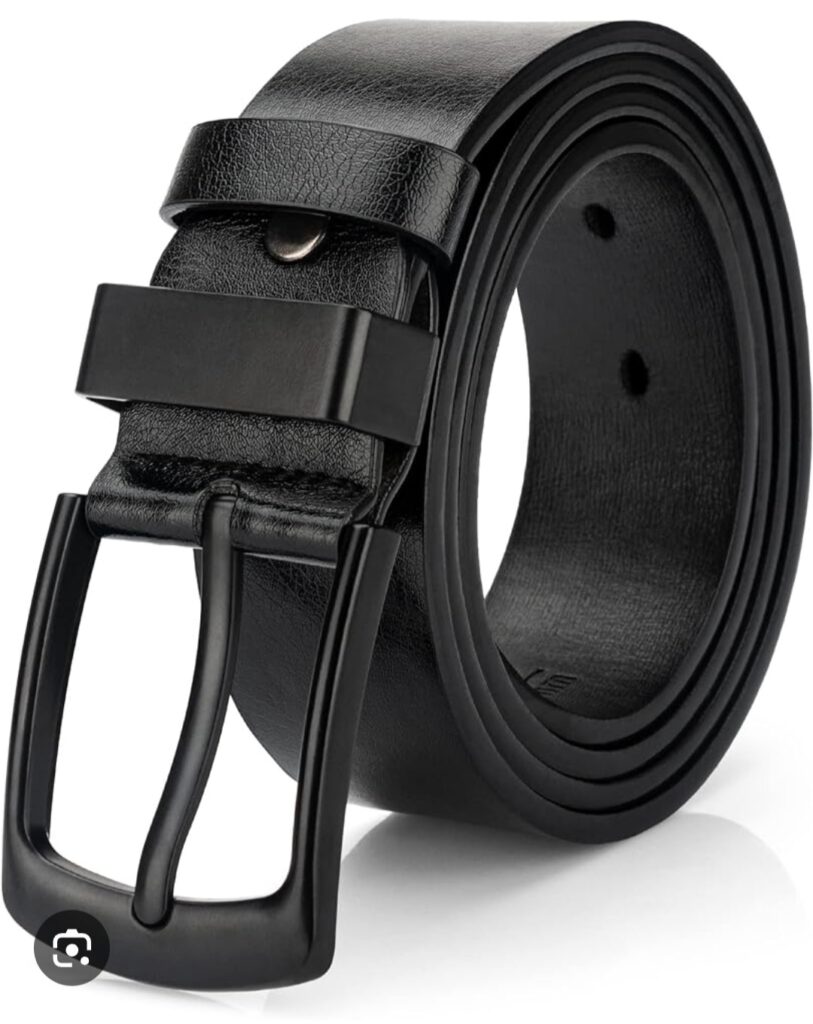 Mens real leather Belts with Quality Buckles