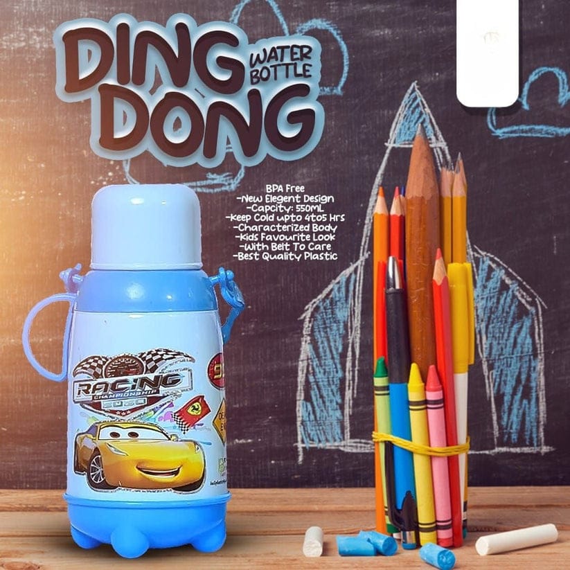 Dong Ding Water Bottle for Kids Approx 500ML Random Colors