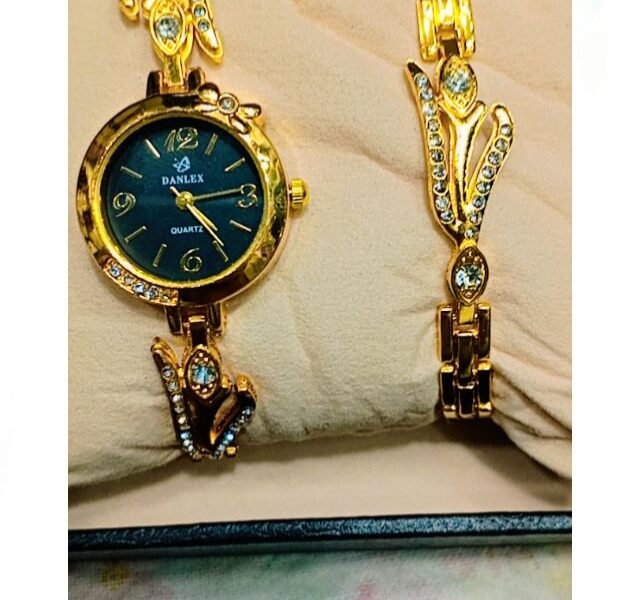 MH Stone Ladies Jewellery Watch