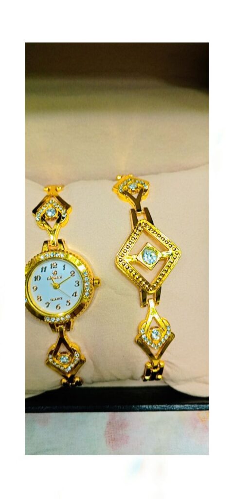 MH Stone Ladies Jewellery Watch