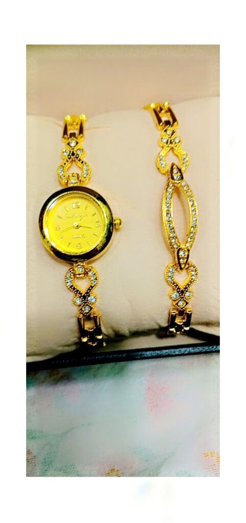 MH Stone Ladies Jewellery Watch