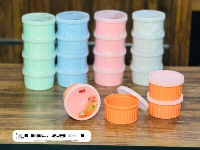 Pack Of 3 - Multi-Purpose Food Storage Box Random Colors