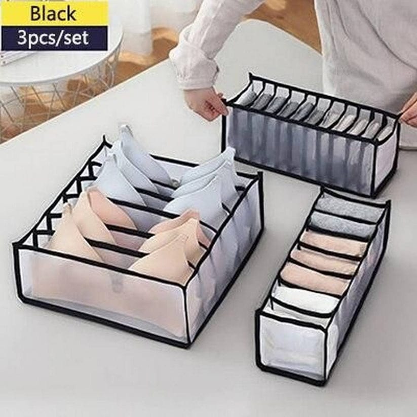 3PCS Set Undergarments Organizer.