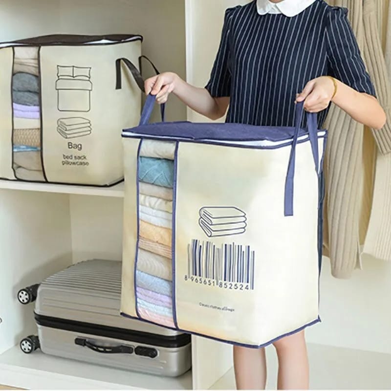 Jumbo size Storage Organizer Bag for Multipurpose Use Ultra High Quality 100 GSM