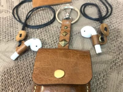 I earpods cover 100% leather hand made