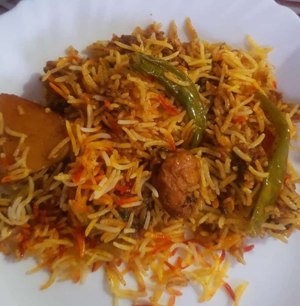Masala Chicken & Beef Biryani