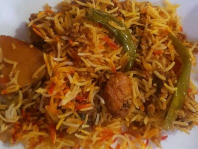 Masala Chicken & Beef Biryani