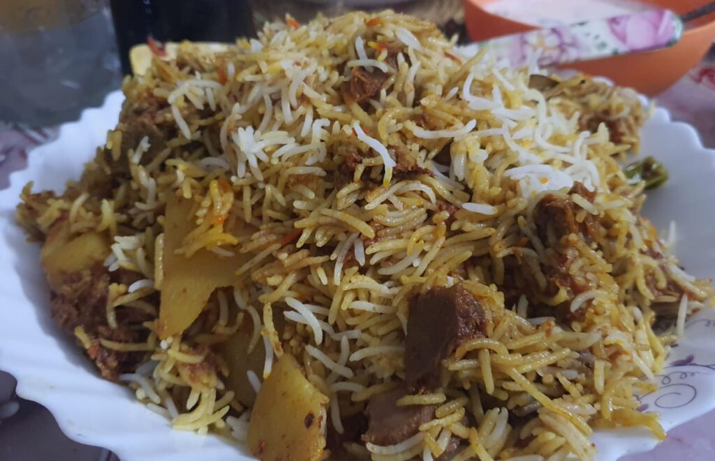 Masala Chicken & Beef Biryani