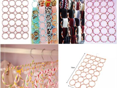 28 Holes Scarf Hanger