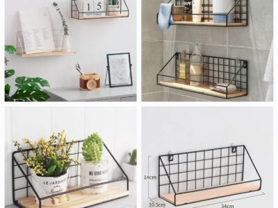 Checks & Boxes Wall Shelf (Box Packing)