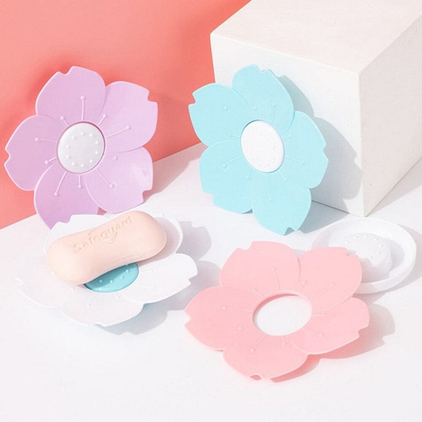 Flower Cherry Blossom Soap Dish Random Colors & Design