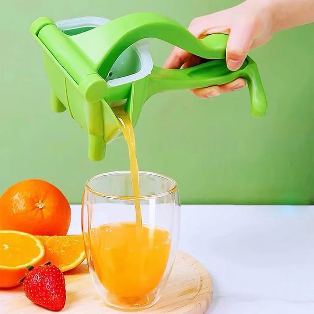 Heavy Duty PVC Plastic Manual Fruit Juicer Press Lemon Orange Juicer Fruit Citrus Extractor Tool