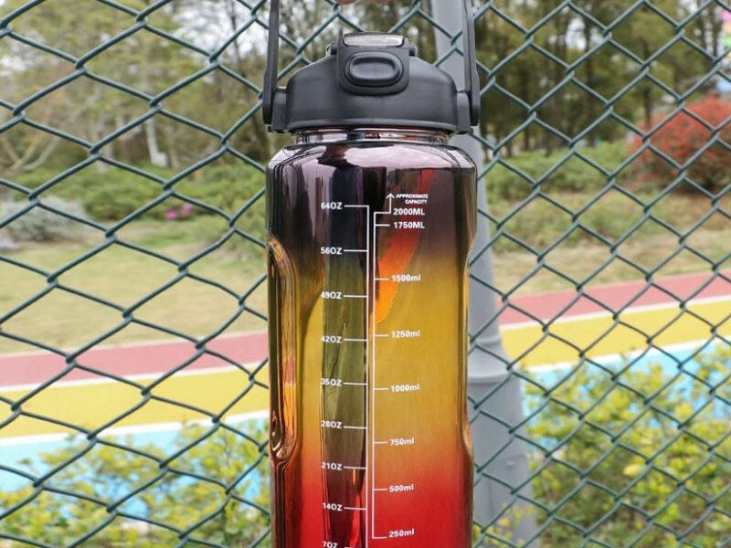 3Pcs Leakproof Water Bottle with Times Random Colors