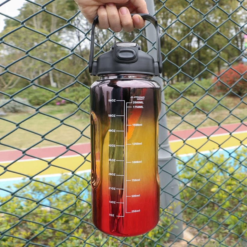 3Pcs Leakproof Water Bottle with Times Random Colors