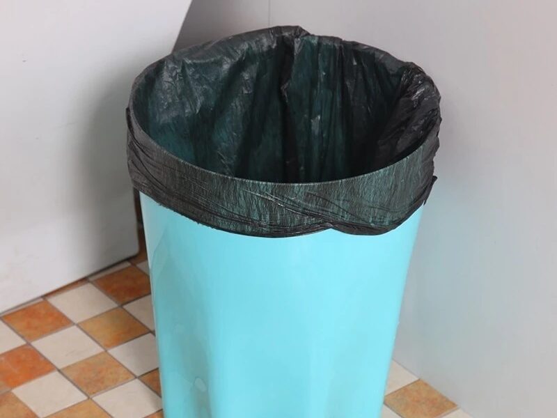 1 Roll Household Trash Bags Thicken Bucket Garbage Bag Size 20x30 Inch Sheets 22