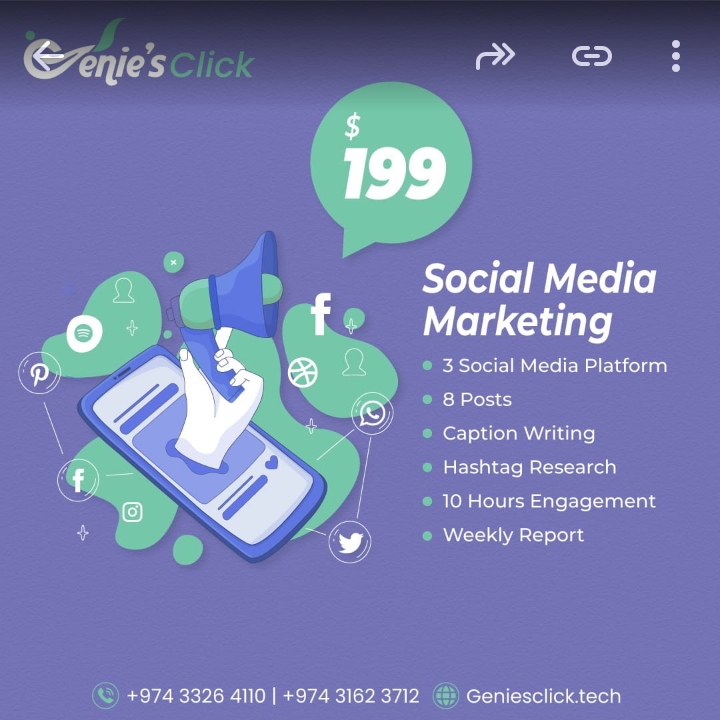Social media marketing