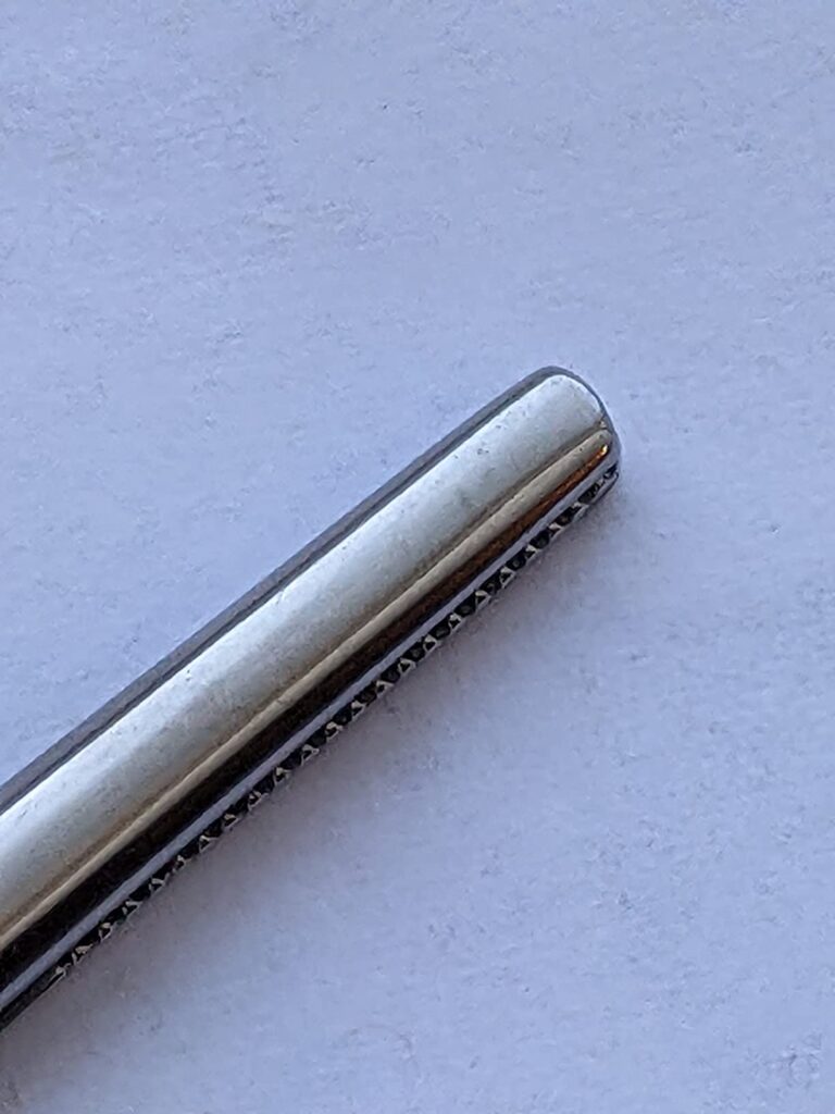 Tweezers and Dressing Forceps, 5.5 inches long, Serrated, Stainless Steel