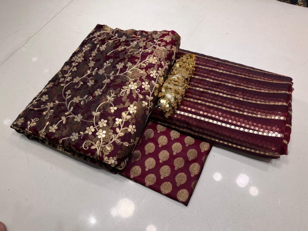 Banarasi Zardoze 3pc Suit
