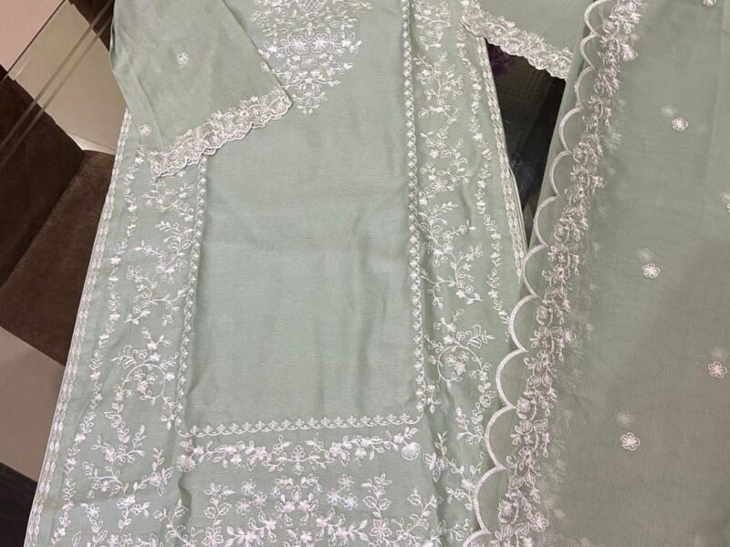 Febric selfe silk net Shirt