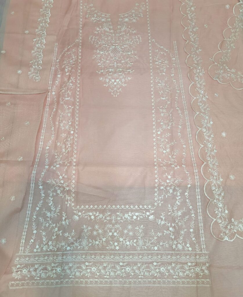 Febric selfe silk net Shirt