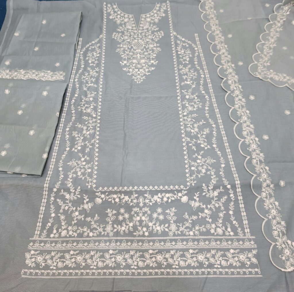 Febric selfe silk net Shirt