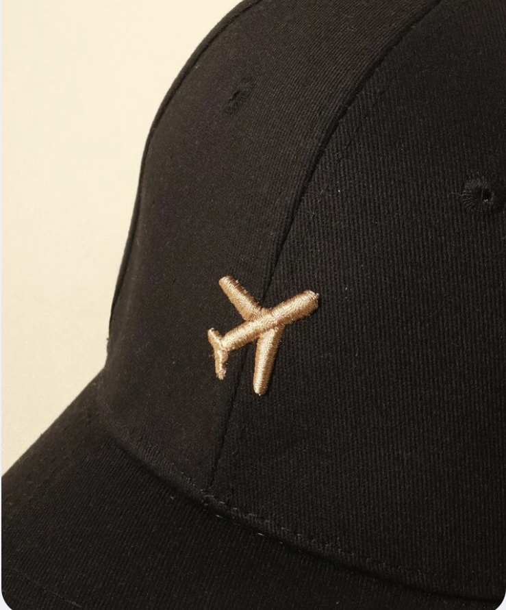 Mens Fashion Cap With Embroidery Comfortable Fabric With Back Hook