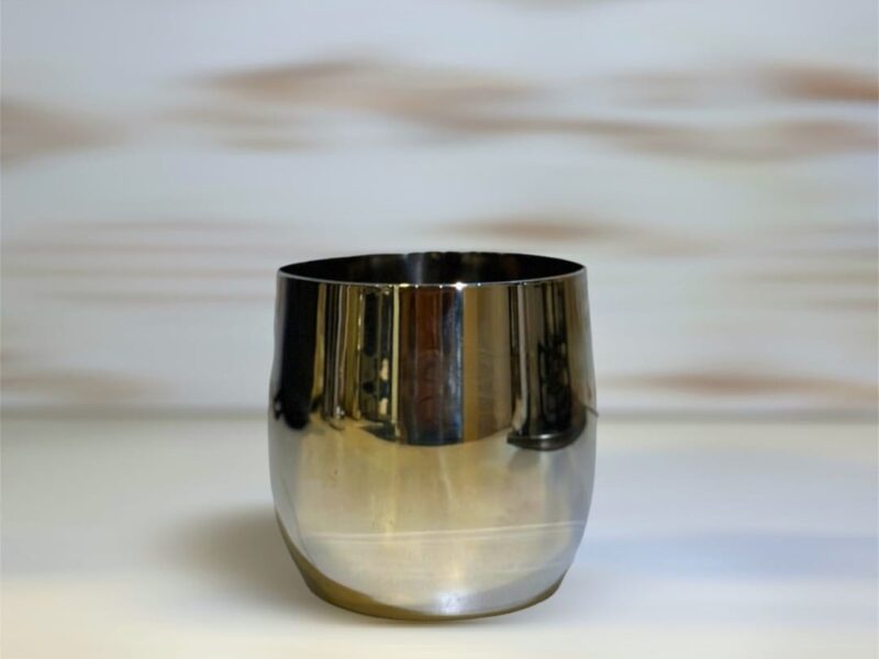 ROUND GLASS - STAINLESS STEEL(Pakistan Made)