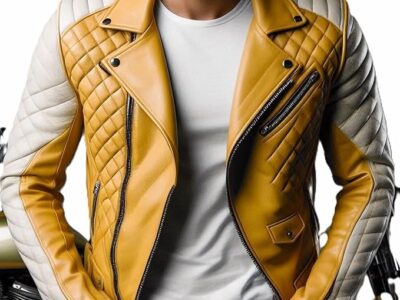 Men's café racer leather jacket (Prices will be in $)