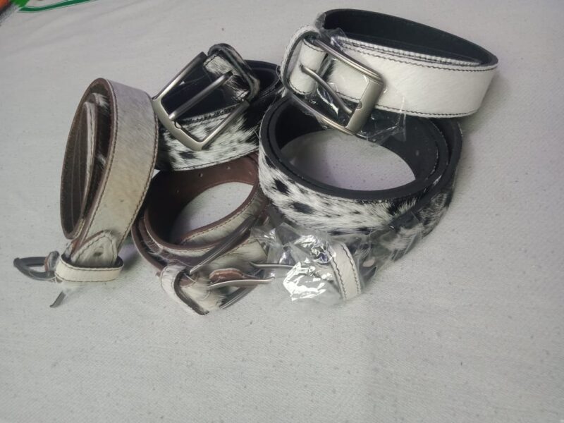 Cowhide leather belts