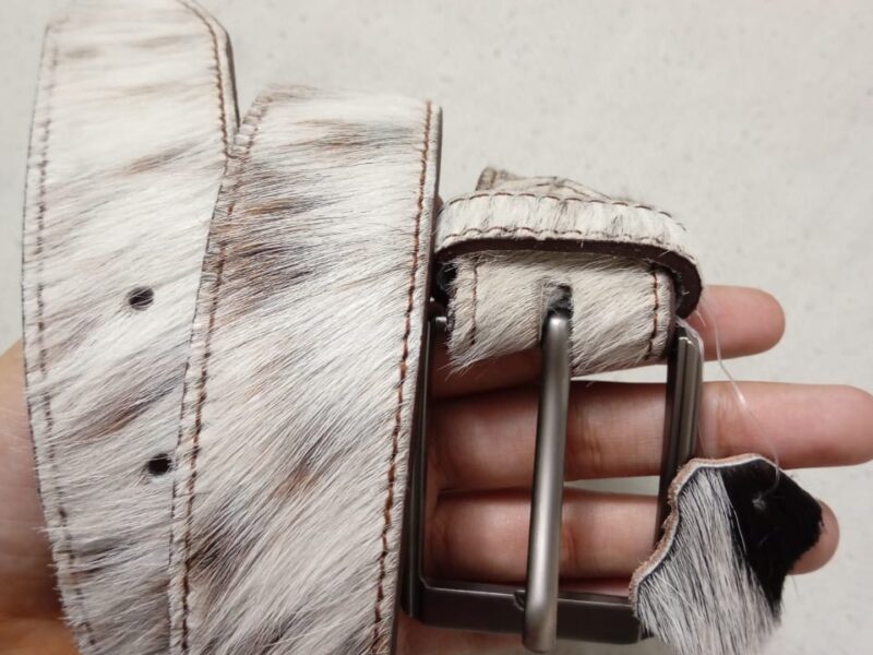 Cowhide leather belts