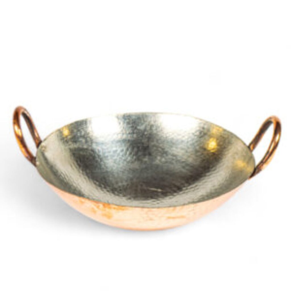 Karahi - Copper for Cooking/Serving