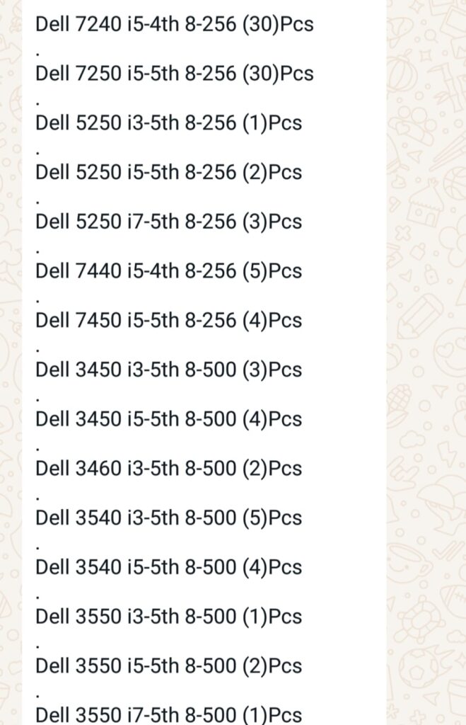 laptop or chrome books delivery from UAE