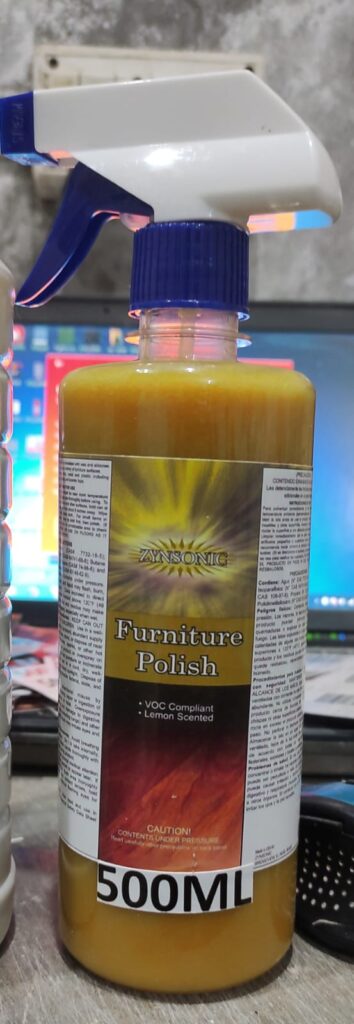 Furniture Polish shinner and cleaner 500ML available in 4 colour white ,Brown,Black,white