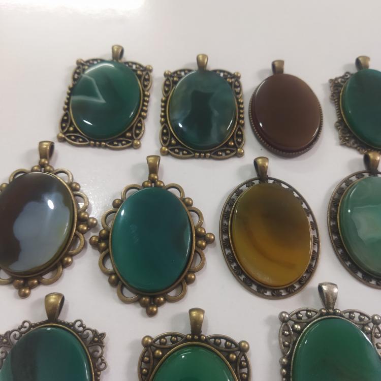 Agate Stone Pendants