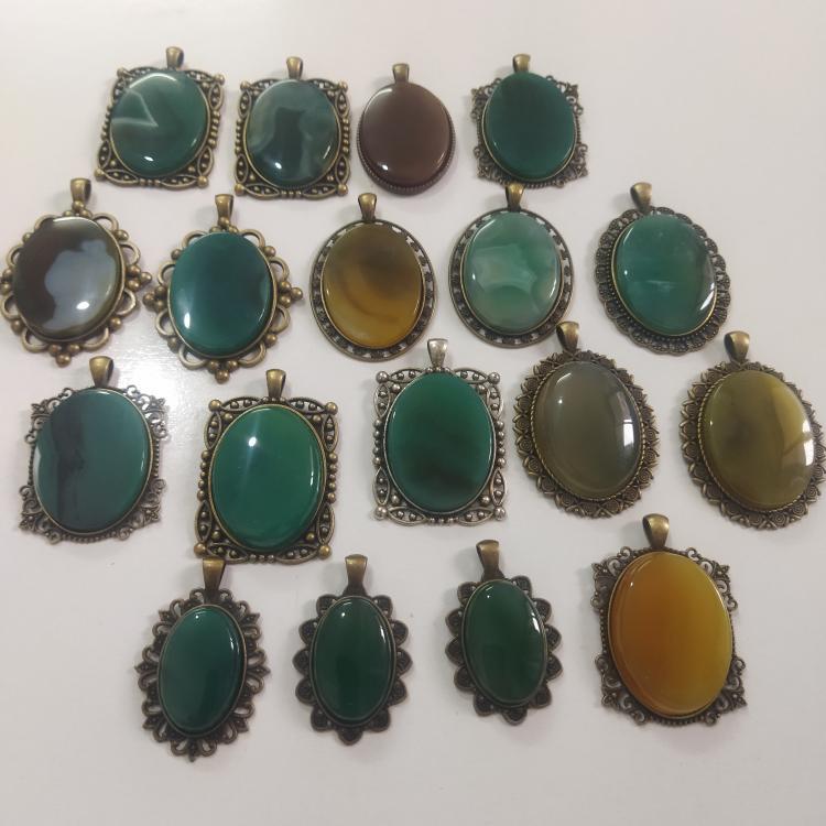 Agate Stone Pendants