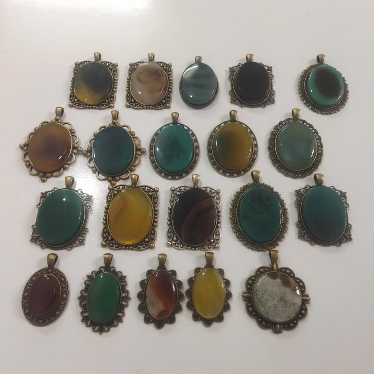 Agate Stone Pendants