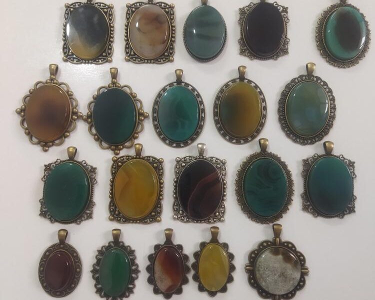 Agate Stone Pendants