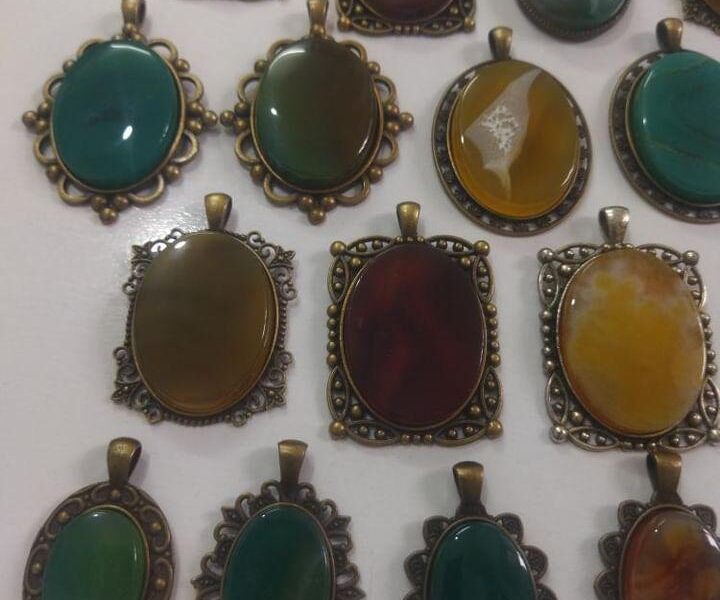 Agate Stone Pendants